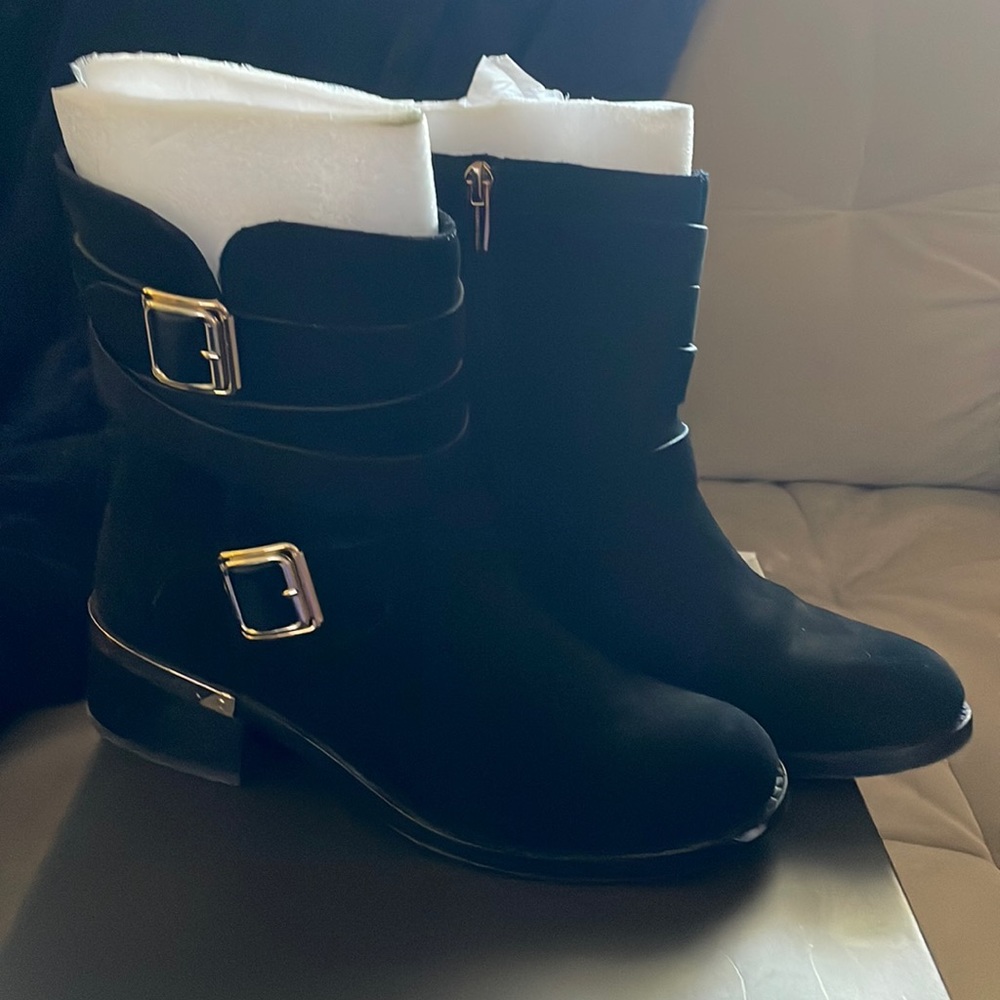 Size 9 1/2 Vince Camuto Motorcycle Booties